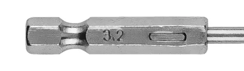 Graphite fém hatlapos fúrószár 3,2 mm, 2 db