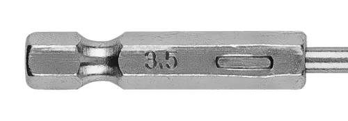 Graphite fém hatlapos fúrószár 3,5 mm, 2 db
