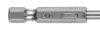 Graphite fém hatlapos fúrószár 4,0 mm, 2 db