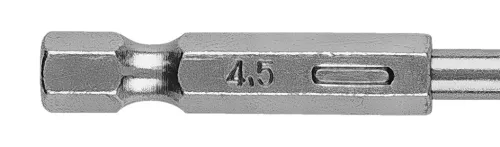 Graphite fém hatlapos fúrószár 4,5 mm, 2 db