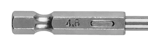 Graphite fém hatlapos fúrószár 4,8 mm, 2 db