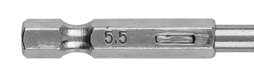 Graphite fém hatlapos fúrószár 5,5 mm, 2 db