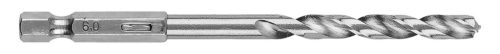 Graphite fém hatlapos fúrószár 6,0 mm, 2 db