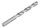 Graphite HSS fém fúrószár, DIN 338, 11 mm