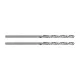 Graphite HSS fém fúrószár, DIN 338, 2,5 mm, 2 db