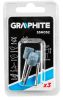 Graphite csapos csiszolókő henger alakú 10x12 mm 3 részes