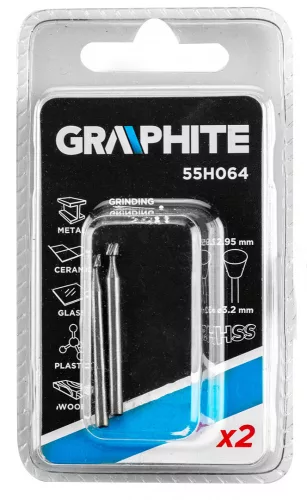 Graphite csapos turbómaró trapéz alakú 1,8 mm 2 részes HSS