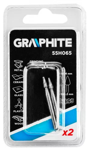 Graphite csapos turbómaró kúp alakú 1,4 mm 2 részes HSS