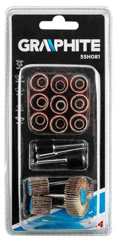 Graphite mini csiszoló készlet, 24 részes