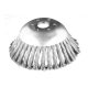 Graphite drótkefe adapter nélkül 150x25,4 mm, kemény