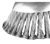 Graphite drótkefe adapter nélkül 150x25,4 mm, kemény