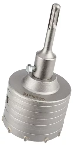 Graphite körkivágó központosítóval 80 mm SDS-Plus