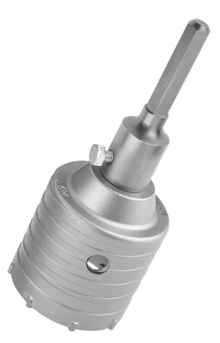 Graphite körkivágó betonhoz 65 mm HEX adapterrel és próbafúróval