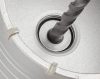 Graphite körkivágó betonhoz 85 mm HEX adapterrel és próbafúróval