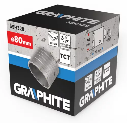 Graphite körkivágó 80 mm