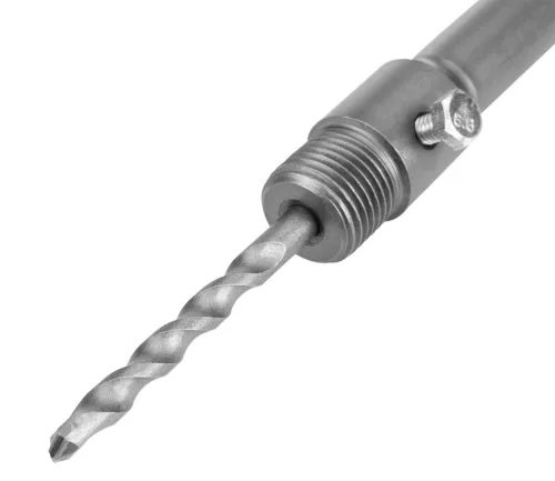 Graphite koronafúró, körkivágó adapter, SDS MAX szárral, központfúróval, M22, 190mm