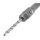 Graphite koronafúró, körkivágó adapter, SDS MAX szárral, központfúróval, M22, 190mm