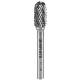 Graphite marófej lekerekített 10x45 mm, 6 mm szár keményfém