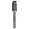 Graphite marófej lekerekített 12x45 mm, 6 mm szár keményfém