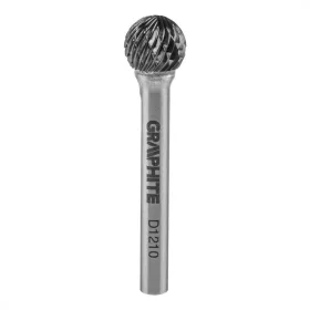 Graphite marófej gömb 12x45 mm, 6 mm szár keményfém
