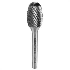 Graphite marófej ovális 16x45 mm, 6 mm szár keményfém