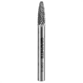 Graphite marófej csúcsíves 6x45 mm, 6 mm szár keményfém