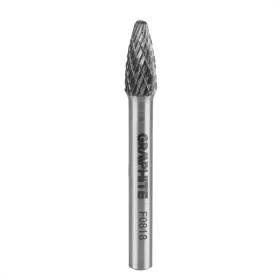 Graphite marófej csúcsíves 8x45 mm, 6 mm szár keményfém