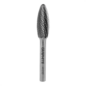 Graphite marófej csúcsíves 12x45 mm, 6 mm szár keményfém