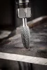 Graphite marófej csúcsíves 12x45 mm, 6 mm szár keményfém