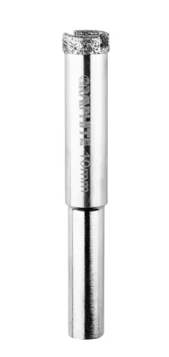 Graphite gyémánt fúró készlet, 6 részes, 5-12 mm, vezetővel