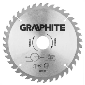 Graphite körfűrészlap 180x2,8x30 mm 40 fog, keményfém