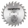 Graphite körfűrészlap 150x1,6x10 mm 24 fog, keményfém