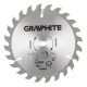 Graphite körfűrészlap 150x1,6x10 mm 24 fog, keményfém