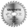 Graphite merülőfűrészlap 165x2,6x20 mm 30 fog, keményfém
