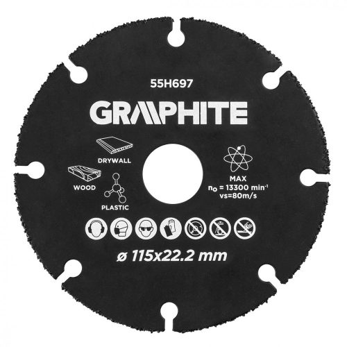 Graphite vágókorong 115x1,4x22,2 mm
