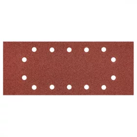 Graphite csiszolópapír tépőzáras, lyukas 115x280 mm P80 5 részes