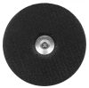 Graphite gumitányér tépőzáras, csapos - 125 mm befogás 6 mm