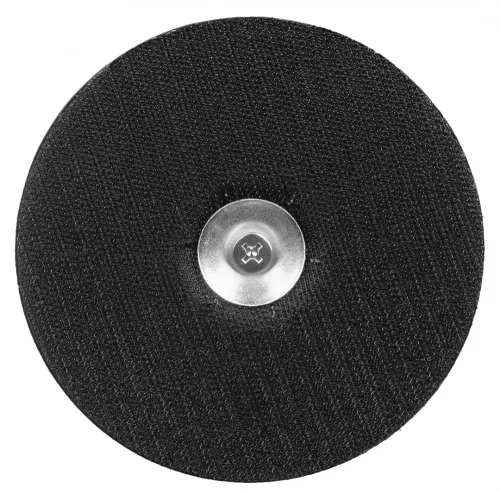 Graphite gumitányér tépőzáras, csapos - 125 mm befogás 6 mm