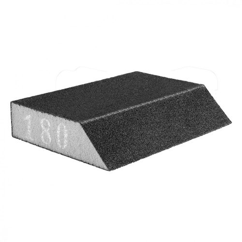 Graphite csiszolószivacs trapéz alakú 125x25x90 mm P180