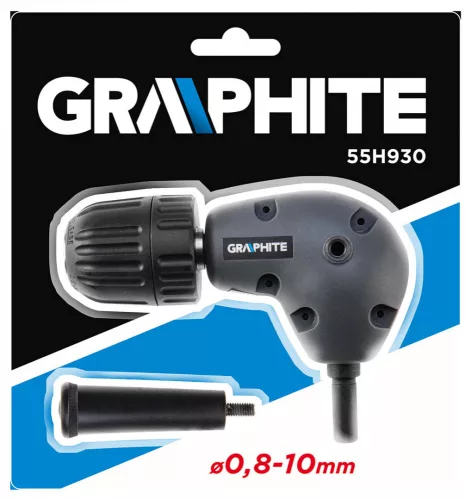 Graphite sarokfúró adapter, gyorstokmánnyal 93 mm