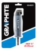 Graphite sarok adapter 90°, akkus fúrókhoz, 1/4" 6,35 mm mágneses befogó, jobb és bal forgásirány