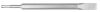 Graphite lapos véső 20 x 17 x 280 mm SDS Plus