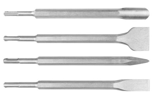 Graphite vésőkészlet, 4 részes SDS Plus