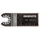 Graphite fűrészlap multifunkciós géphez, 30 mm fémhez, hss