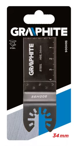 Graphite fűrészlap multifunkciós géphez, 30 mm fémhez, hss