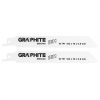 Graphite orrfűrészlap 150x19x0,9 mm, 18 tpi 2 részes