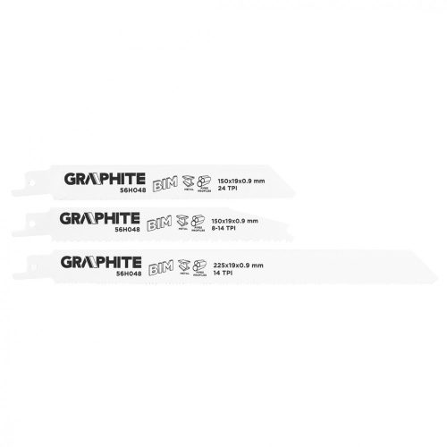 Graphite orrfűrészlap készlet, 3 részes, BIM