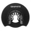 Graphite félkör fűrészlap multifunkciós géphez 87 mm, 200 fog HSS fémhez