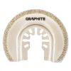 Graphite félkör fűrészlap multifunkciós géphez 65 mm kerámiához