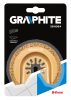 Graphite félkör fűrészlap multifunkciós géphez 64 mm kerámiához